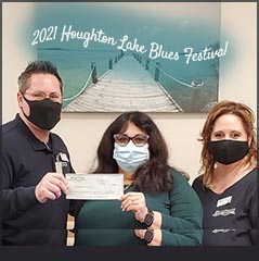 Northland Sponsors Houghton Lake's Blues Festival