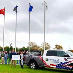 Northland Unveils Truck Wrap