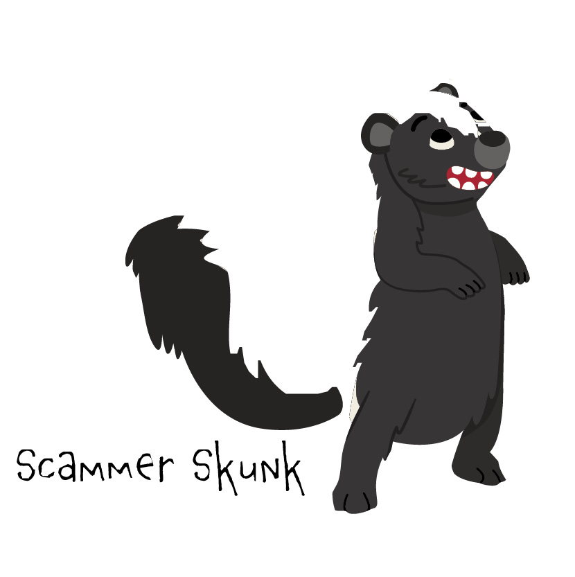 Scammer Skunk