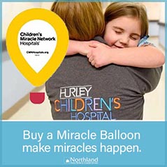 Childrens Miracle Network fundraiser through March